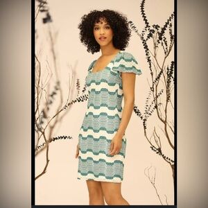 NWT Maggy London Teal Knit Dress